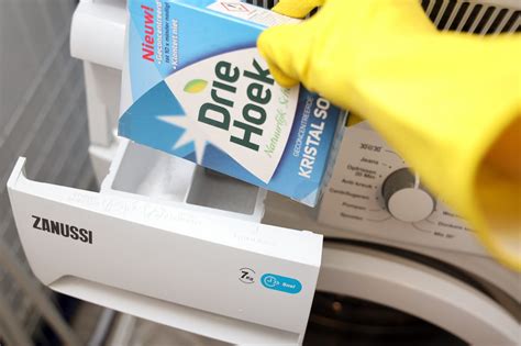 soda in wasmachine witte was