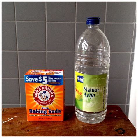 soda in zeepbakje of trommel