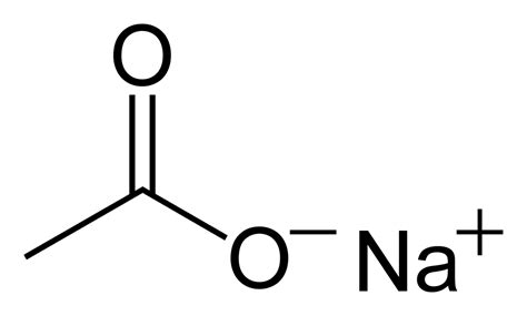 Sodium Acetate Trihydrate Structure