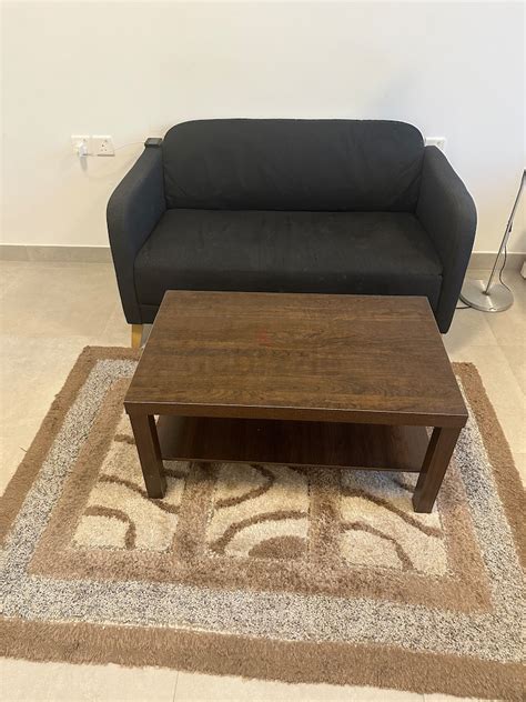 sofa , coffee table and rug in good condition eBay