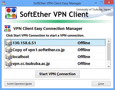 softether vpn client manager