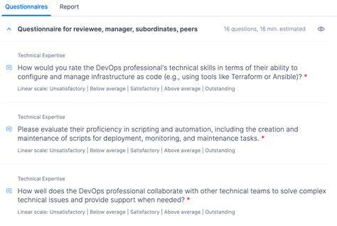 software developer performance review examples bing