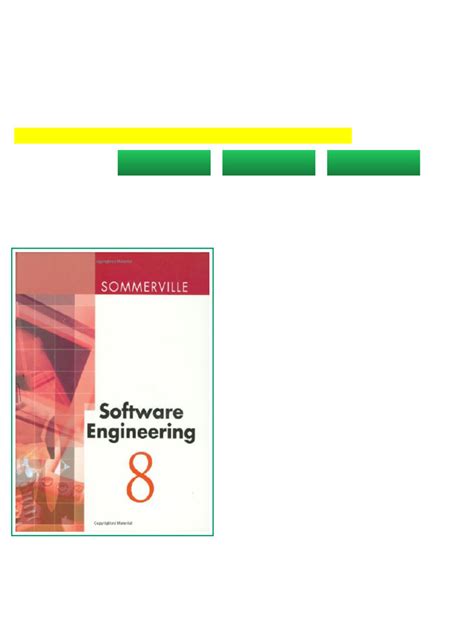 Software Engineering: Update, 8th Edition ( International Computer Science Series)