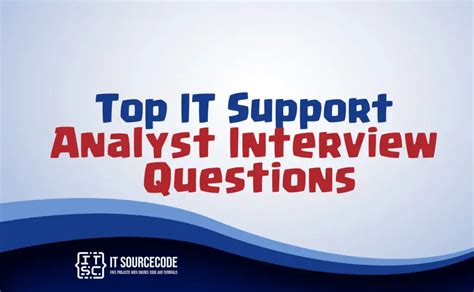 software technical support analyst interview questions