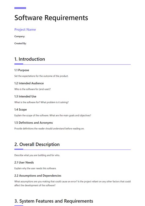 Read Software Documentation Guidelines 