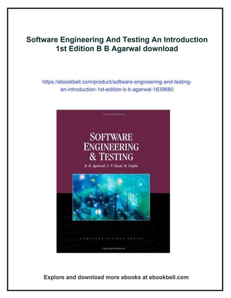 Read Software Engineering By Agarwal File Type Pdf 