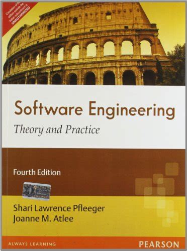 Download Software Engineering Theory And Practice 4Th Edition By Shari Lawrence Pfleeger 2009 02 27 
