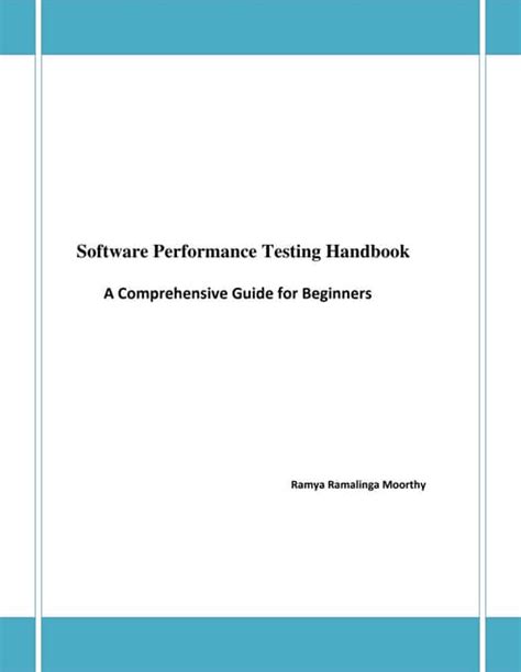 Full Download Software Performance Testing Handbook A Comprehensive Guide For Beginners 