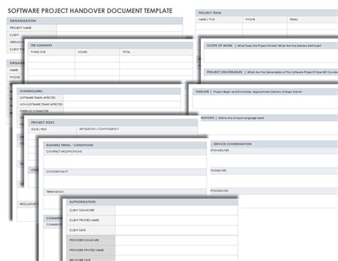 Full Download Software Project Handover Document Template 