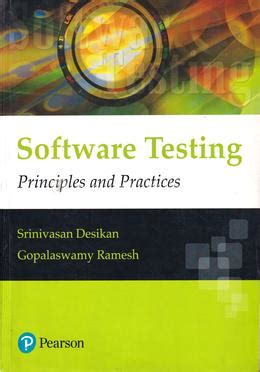 Read Online Software Testing Principles And Practices By Srinivasan Desikan Ppt 