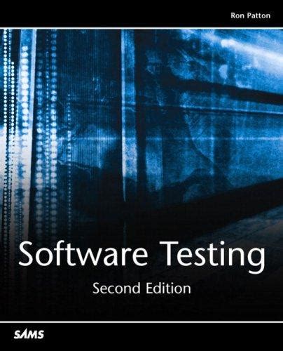 Read Online Software Testing Ron Patton 