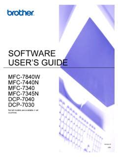 Download Software User S Guide Brother Industries 