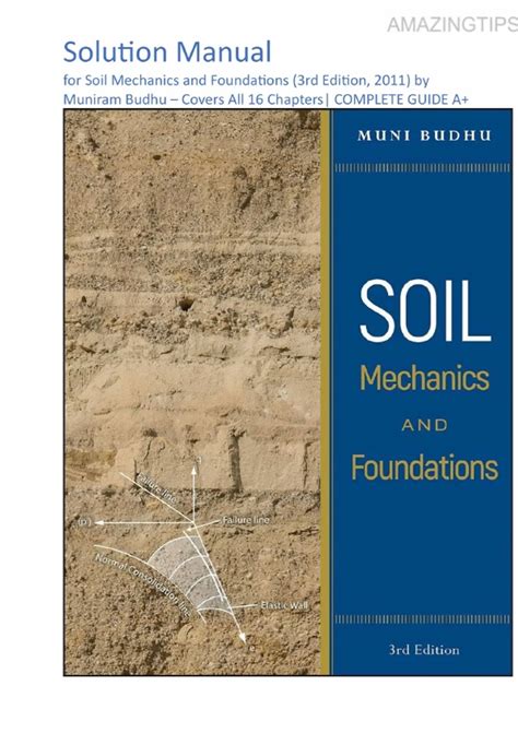 Soil Mechanics Foundations Solution Manual