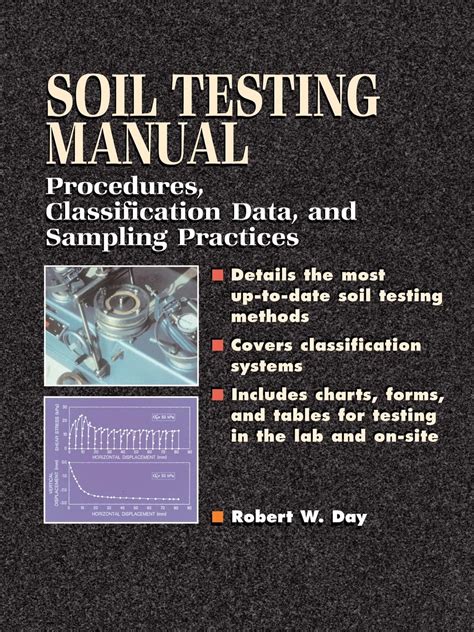 Soil Testing Manual Procedures Classification Data And Sampling Practices
