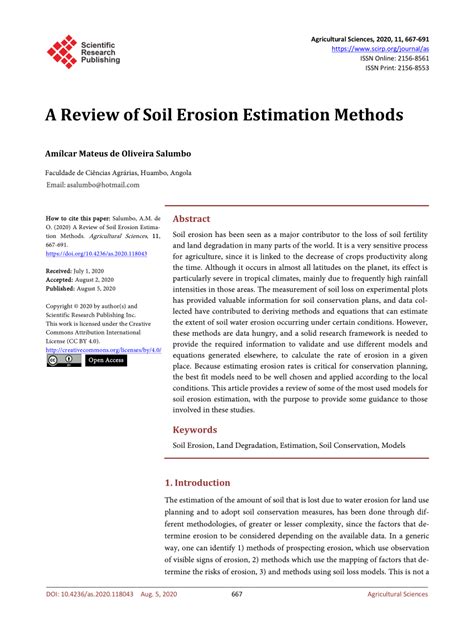 Full Download Soil Erosion Research Paper 