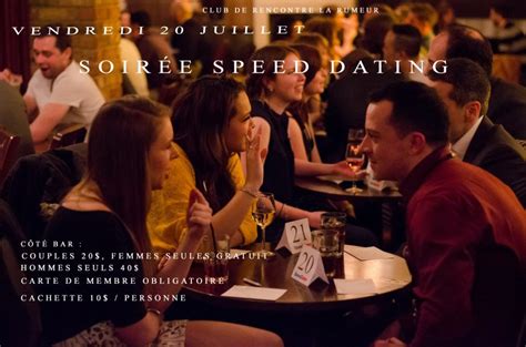 soirée speed dating sur paris