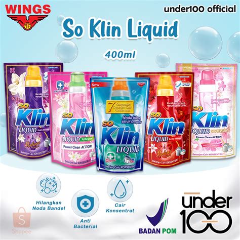 Soklin Liquid Softergent Dan Deterjen Cair Konsentrat So Klin Liquid - So Klin Liquid