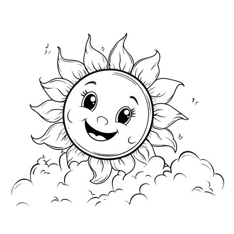 Sol Para Colorear