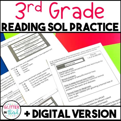 Sol Test For Third Graders Fairfax County