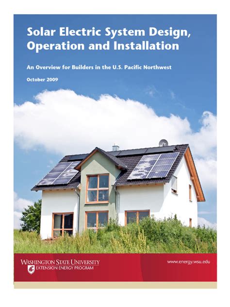 Solar Electric System Design Operation And Installation