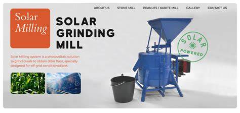 solar grinding machine