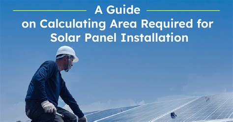 solar panel area calculation