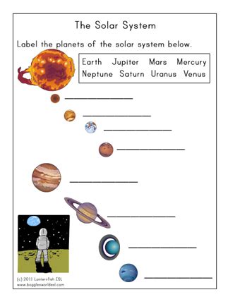 Solar System Labeling Worksheet 8211 Kamberlawgroup Solar System Worksheets 6th Grade - Solar System Worksheets 6th Grade