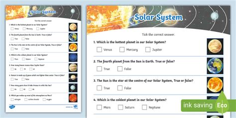 Solar System Quiz