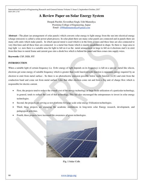 Read Online Solar Lighting System On Ieee Paper 