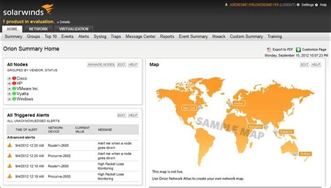 Full Download Solarwinds Orion Network Performance Monitor Administrator Guide 