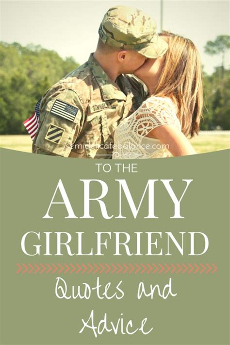 Soldier And Girlfriend Quotes