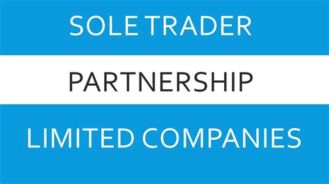Read Online Sole Traders And Partnerships Including Limited Partnerships 