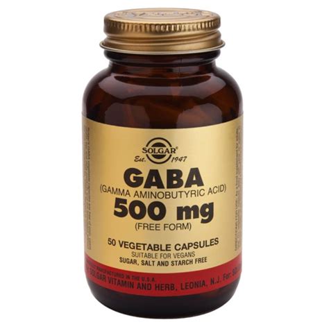 solgar gaba 500 mg