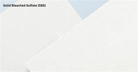 Solid Bleached Sulfate