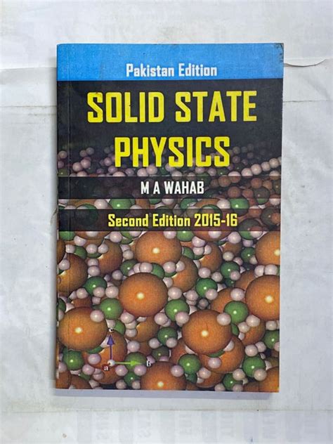 Solid State Physics Ma Wahab