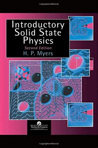 Solid State Physics Myers Solutions Manual