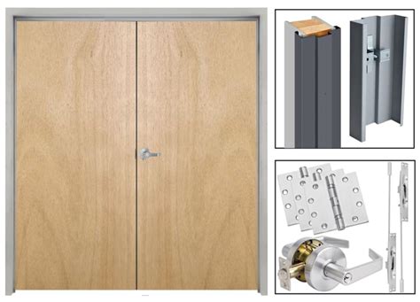 Read Online Solid Core Wood Door Steel Frame Packages 