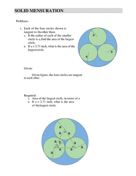 Download Solid Mensuration Problems With Solutions Plane Figures 