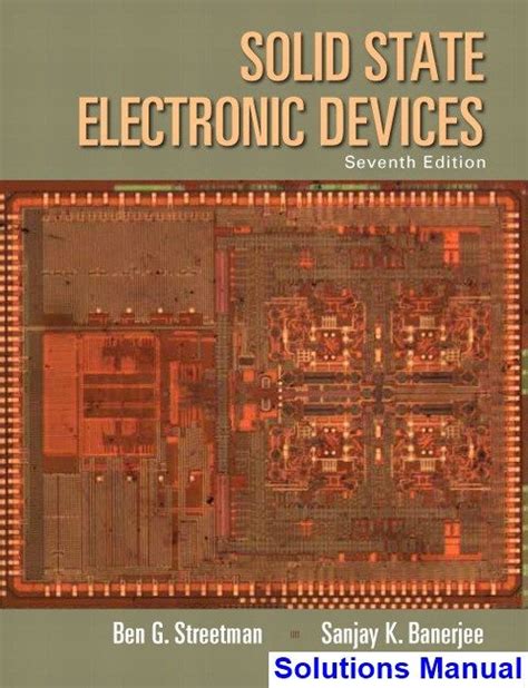 Download Solid State Electronic Devices 7Th Edition 9780133356038 