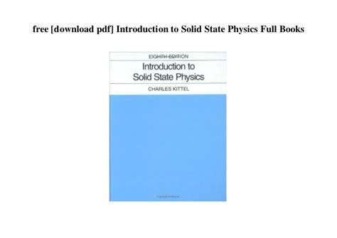 Read Online Solid State Physics Ashcroft Solution Manual Pdf 