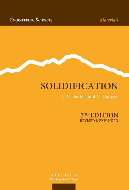 solidification second edition materials