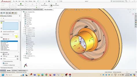 solidworks flow simulation impeller