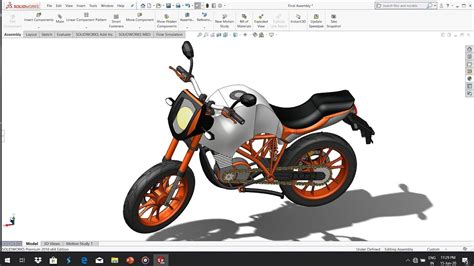 Solidworks Motorcycle Model