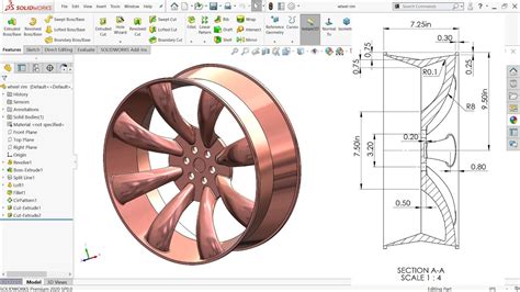 Solidworks Wheel Diagram Tutorial
