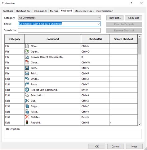 Read Solidworks Commands Guide 