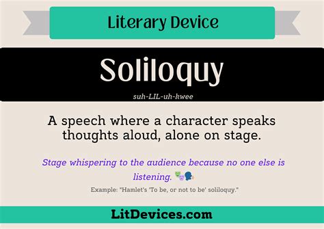 Soliloquy Meaning