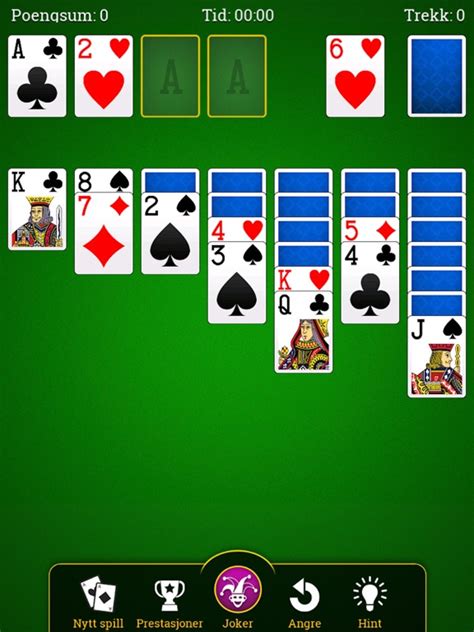 solitaire spille spill