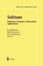 solitons properties dynamics interactions applicat