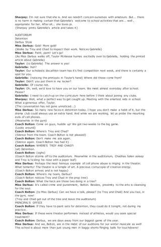 solo acting script