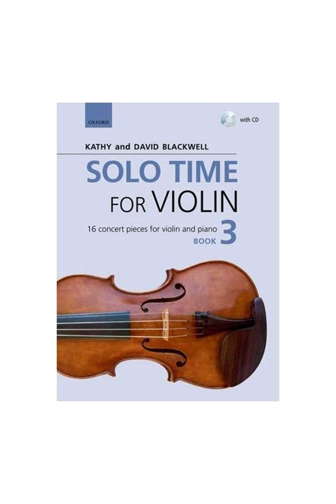 solo time for violin book 1 cd 16 concert pieces f
